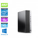 Pack Pc de bureau HP EliteDesk 800 G3 SFF reconditionné + 22" - i5 - 16Go DDR4 - 240GO SSD - Windows 10