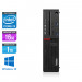 Pack PC bureau reconditionné - Lenovo ThinkCentre M800 SFF - i3 - 16Go - 1 To HDD - Windows 10 - Ecran 22"