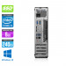PC bureau reconditionné - Lenovo ThinkCentre M800 SFF - i3 - 8Go - SSD 240 Go - Windows 10