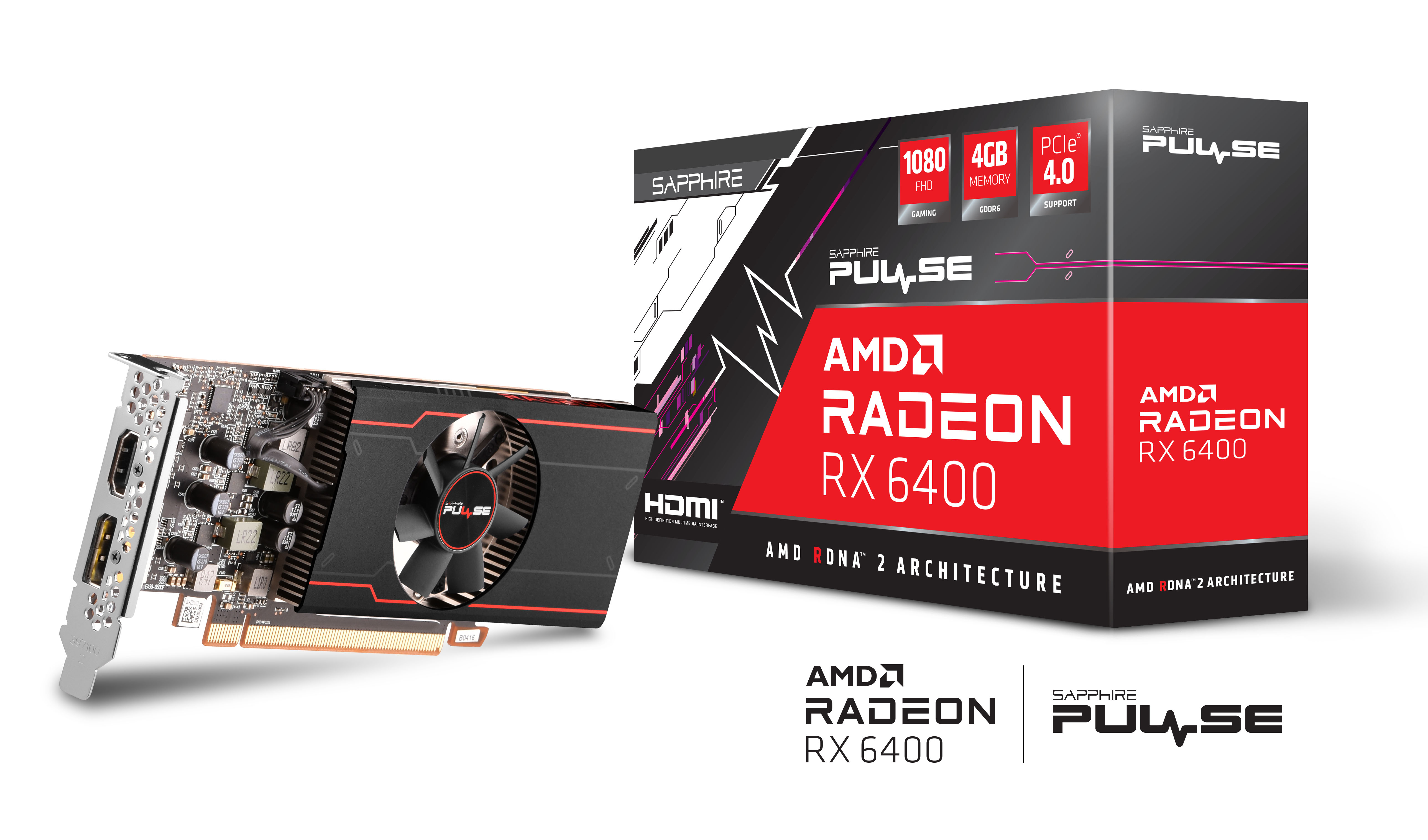 Carte graphique dédiée AMD Radeon RX 6400